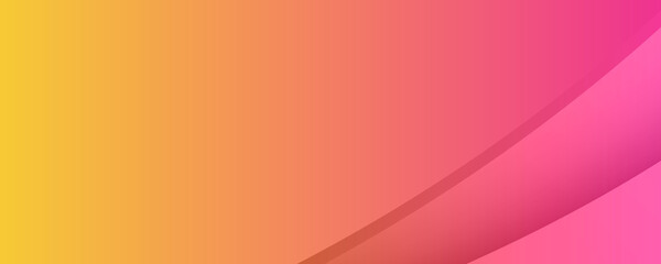 Abstract background with orange pink yellow color. Abstract soft pink orange pastel color background. Horizontal vertical abstract color background with wavy blurred shapes. Wallpaper template