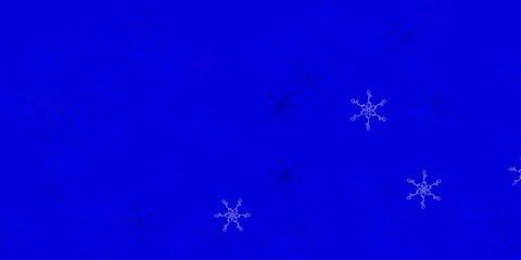 Light BLUE vector pattern with curved lines.