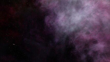 Obraz premium Space background with realistic nebula and shining stars. Colorful cosmos with stardust and milky way. Magic color galaxy. Infinite universe and starry night. 3d render