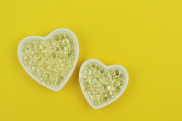 heart shaped capsules
