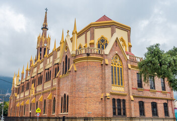 Église Sainte-Thérèse (Santa-Teresita), dans le quartier de Santa Teresita à Bogota, la...