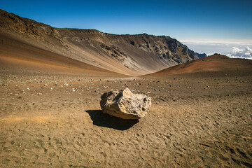 Colorful desert of Haleakala National Park, Maui, Hawaii