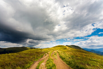 Bukowe Berdo path in Bieszczady