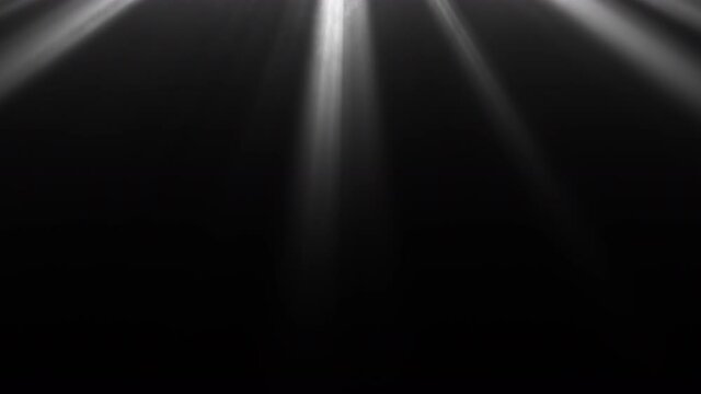 4k lightbeam rays in smoke or fog animated overlay