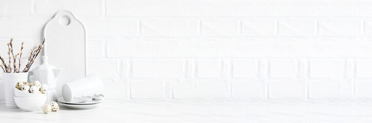 Easter baking background.Concept of cooking traditional festive food