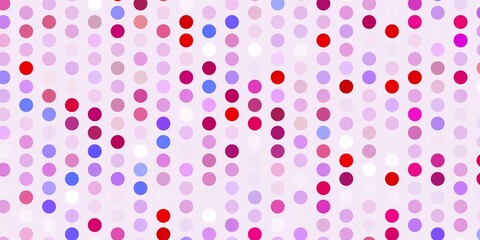 Light blue, yellow vector pattern with spheres.