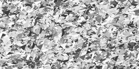 Light gray vector background with polygonal forms.