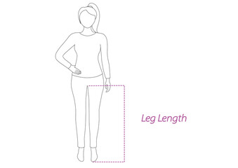 women leg length measurement