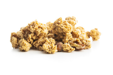 Breakfast cereal. Morning granola.