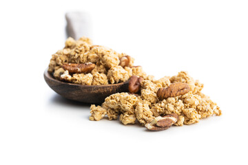 Breakfast cereal. Morning granola.
