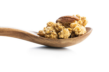 Breakfast cereal. Morning granola.