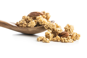 Breakfast cereal. Morning granola.