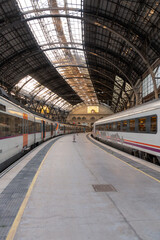 Fototapeta na wymiar Picture of the France train station (Estació de França) of Barcelona.