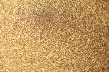 gold sparkling background bokeh. Elegant gold background with glitter sparkle bokeh