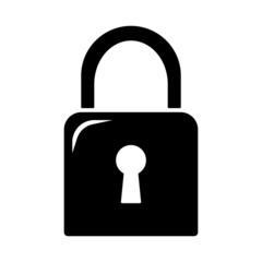 Locked symbol, web and computer icon