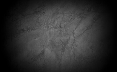 Old wall texture cement dark black gray  background abstract grey color design are light with white gradient background.
