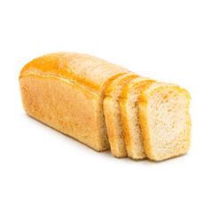 Baked bread sliced