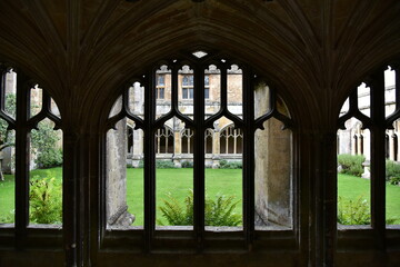 window in the church