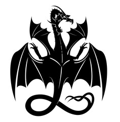 tattoo dragon vector
