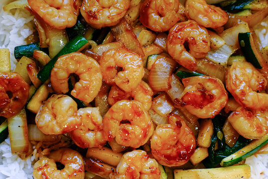 Hibachi Shrimp And Vegetables