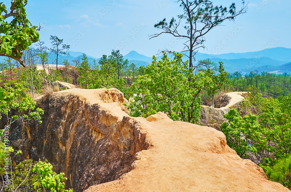 Canvas Prints Visit Pai Canyon, Thailand