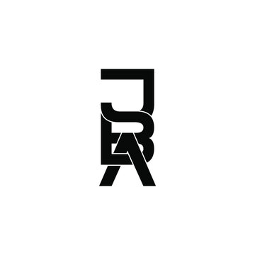 jba letter original monogram logo design