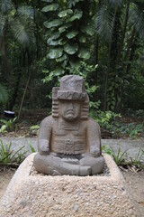 Fototapeta na wymiar Estatua Chiapas