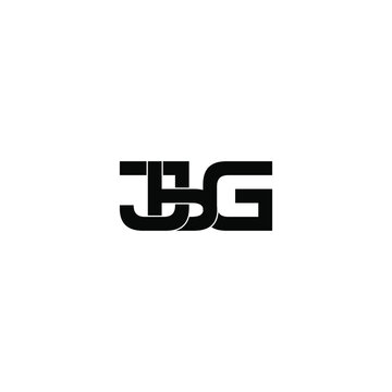 jbg letter original monogram logo design