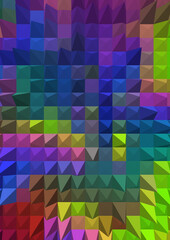  Attractive abstract background with squares different color 