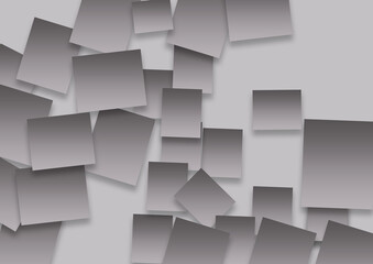 abstract 3d background white color squares with black 