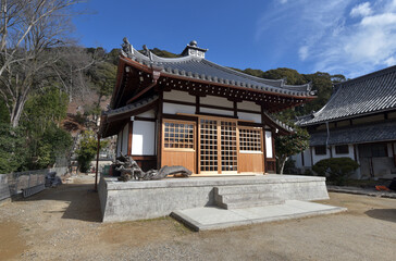 Fototapeta premium 興聖寺 経蔵 京都府宇治市