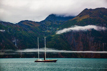 Prince William Sound, Alaska, Valdez.