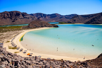 Paisaje natural de Playa Balandra