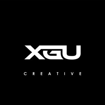 XGU Letter Initial Logo Design Template Vector Illustration