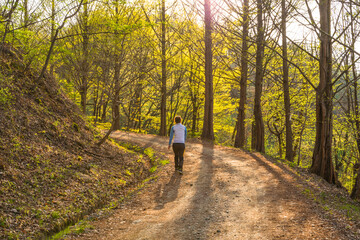 계족산성 하이킹
