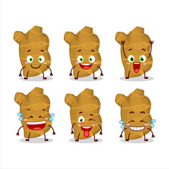 Cartoon character of jerusalem architoke with smile expression