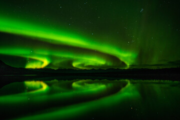 Northern Lights Patterns and Reflections
