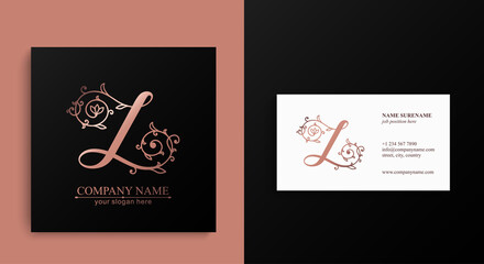 Premium Vector Z logo. Monnogram, logo and business cards. Personal logo or sign for branding an elite company.