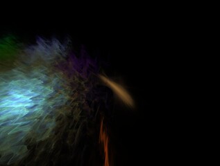 Imaginatory fractal background Image