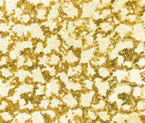 Gold sequins background texture