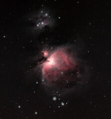 The Great Orion Nebula and Running Man Nebula