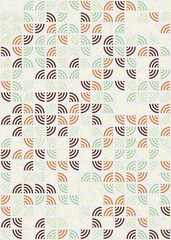 Abstract Geometric Pattern generative computational art illustration