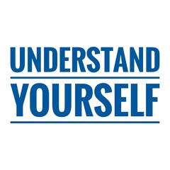 ''Understand yourself'' Lettering