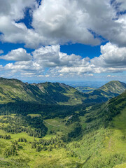 Obraz premium Ausblick vom Fürtstein richtung Luzern
