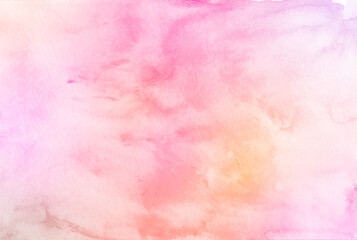 水彩　ピンク　模様　背景