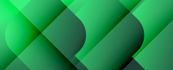 Square shapes composition geometric abstract background. 3D shadow effects and fluid gradients. Modern overlapping forms