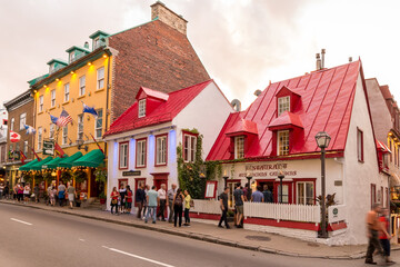 Fototapeta premium Old Quebec city In Canada