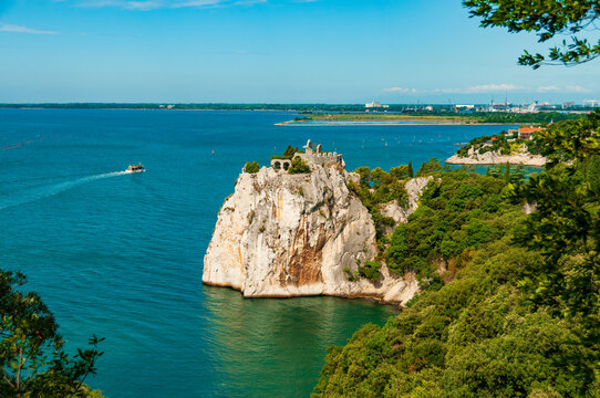 Beautiful Adriatic sea coast.