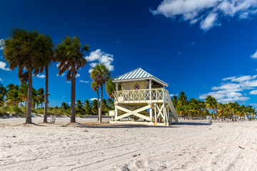 Baywatch on the beach in Key West, Florida