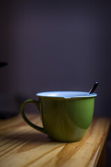 evening coffee on the table